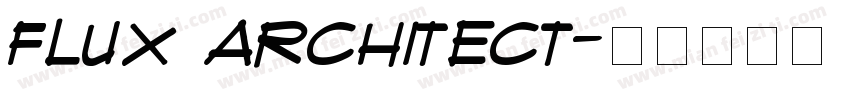 Flux Architect字体转换